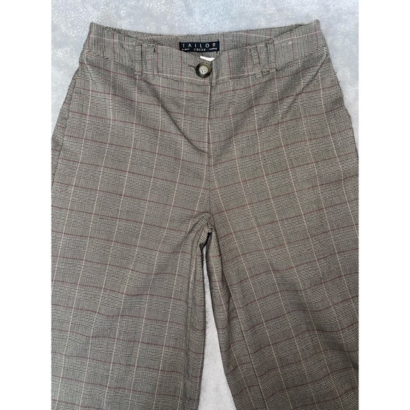 Women’s Light Green Plaid Tailor B. Moss Capri Slacks 💚 - Picture 5 of 16